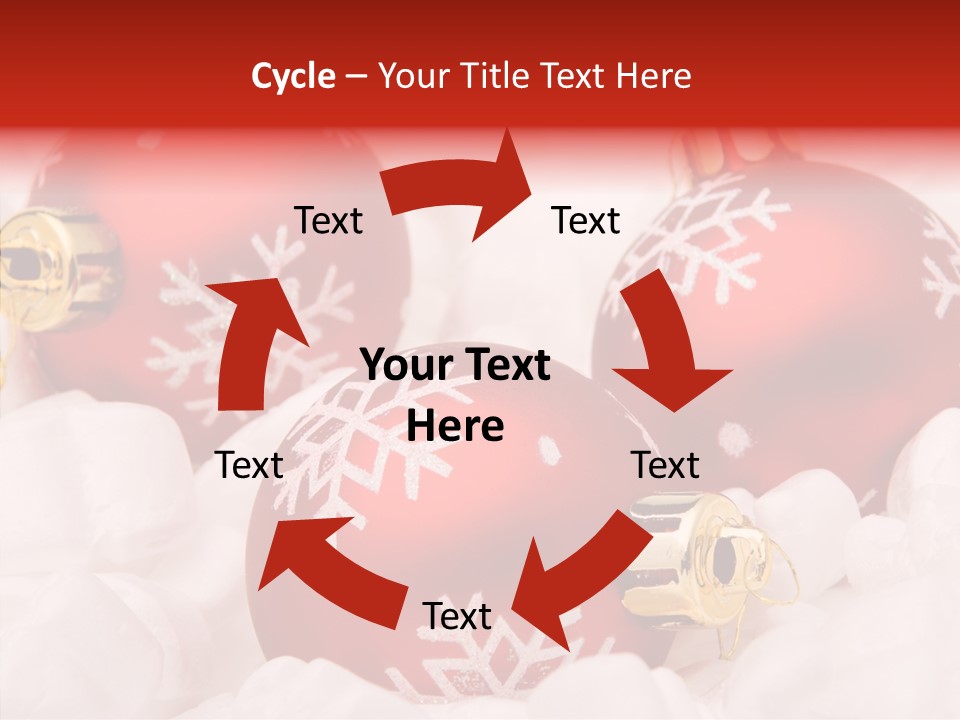 X Mas Xmas Festivities PowerPoint Template