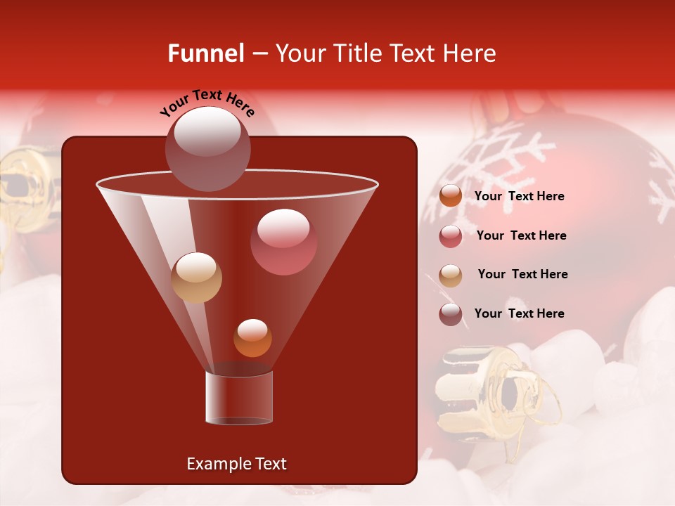 X Mas Xmas Festivities PowerPoint Template