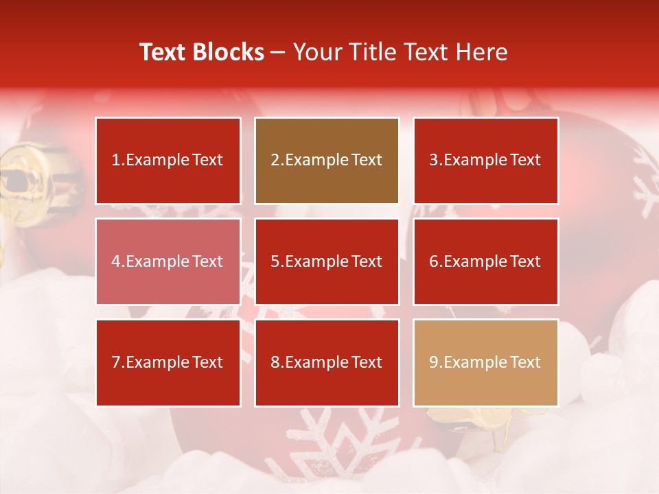 X Mas Xmas Festivities PowerPoint Template