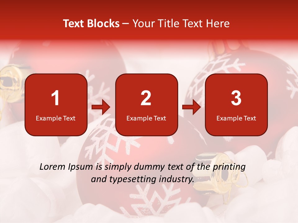 X Mas Xmas Festivities PowerPoint Template