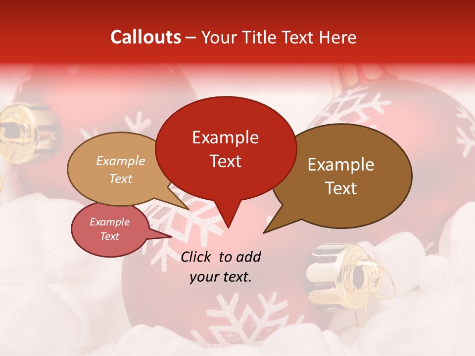 X Mas Xmas Festivities PowerPoint Template