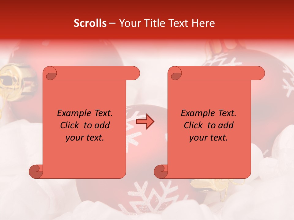 X Mas Xmas Festivities PowerPoint Template