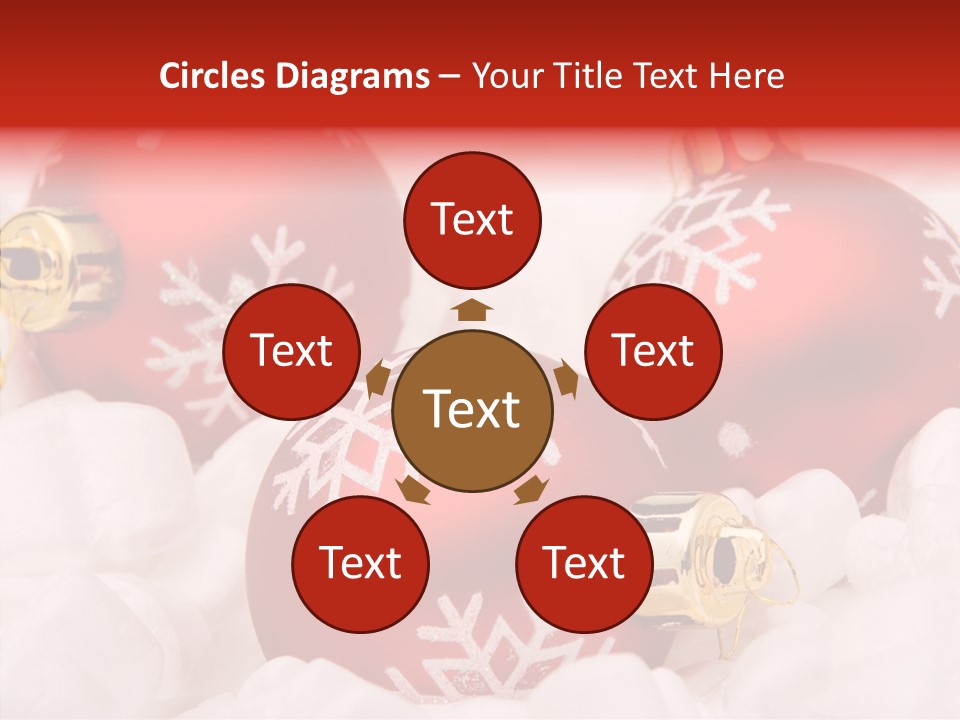 X Mas Xmas Festivities PowerPoint Template