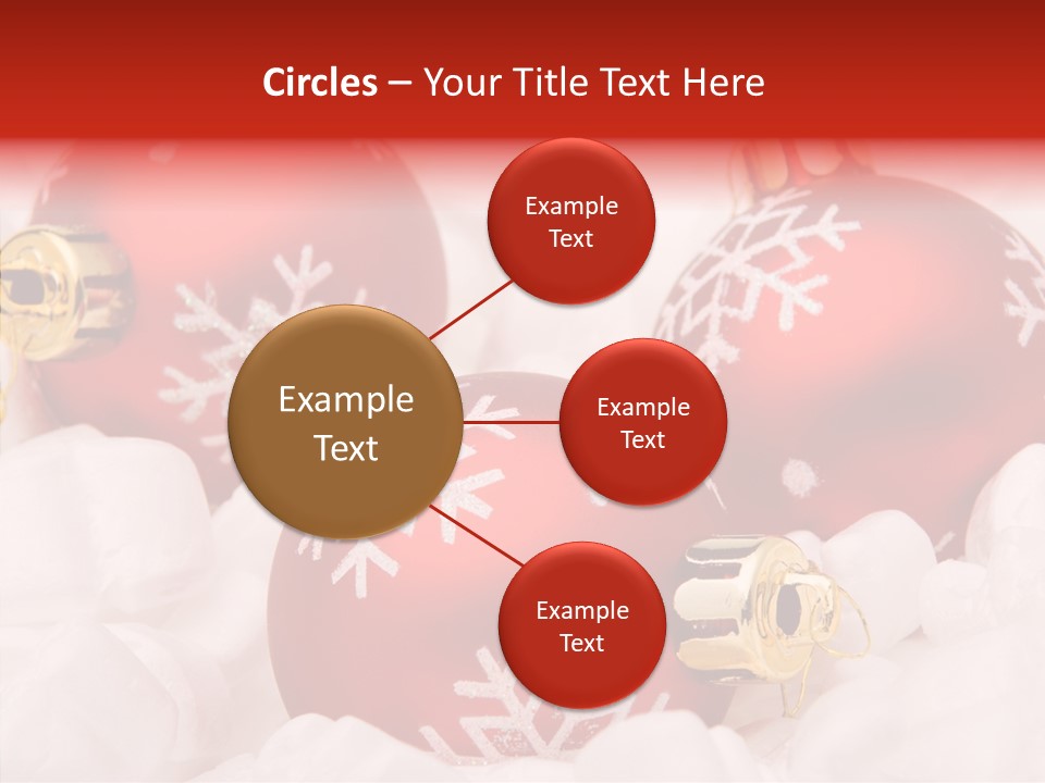X Mas Xmas Festivities PowerPoint Template