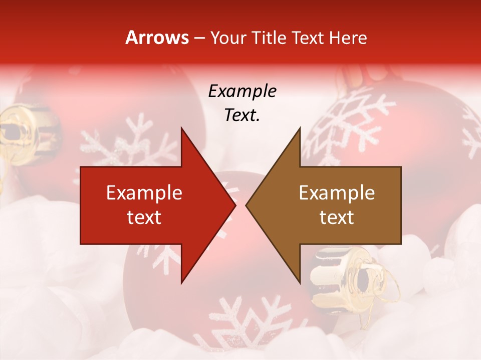 X Mas Xmas Festivities PowerPoint Template