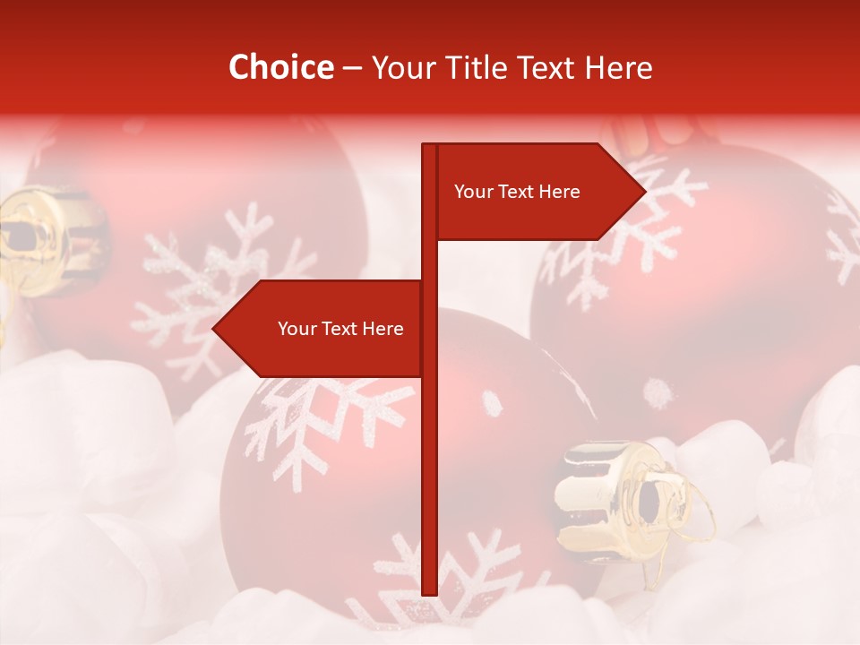 X Mas Xmas Festivities PowerPoint Template