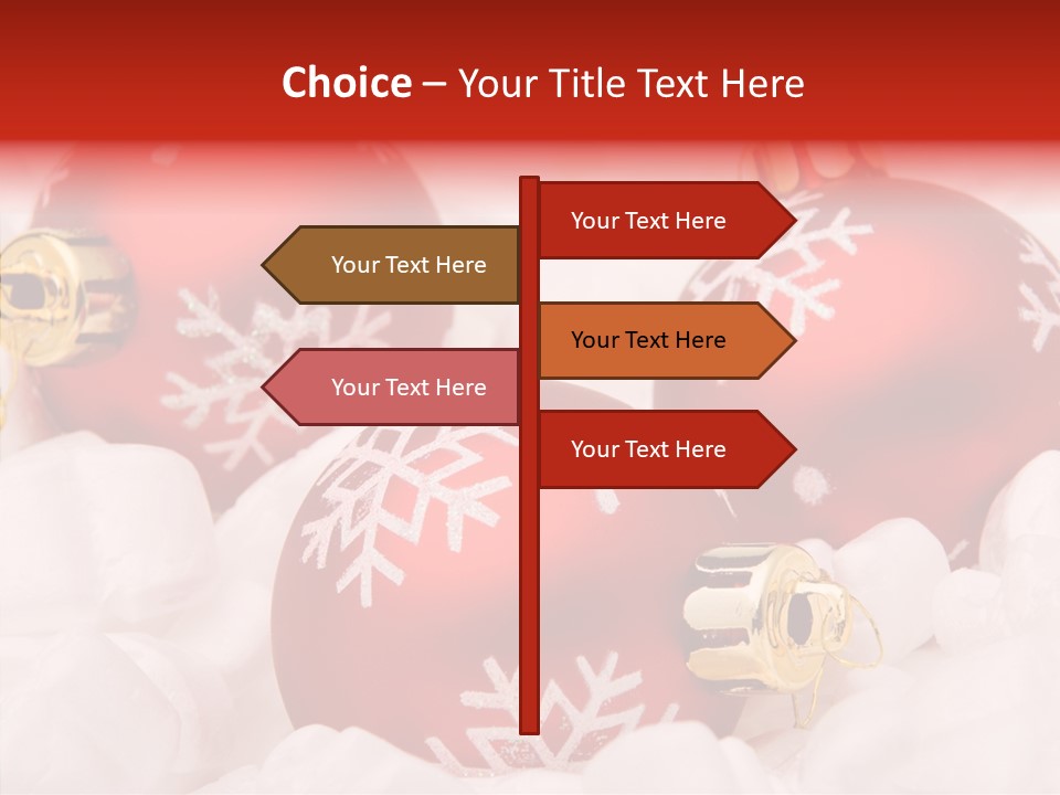 X Mas Xmas Festivities PowerPoint Template