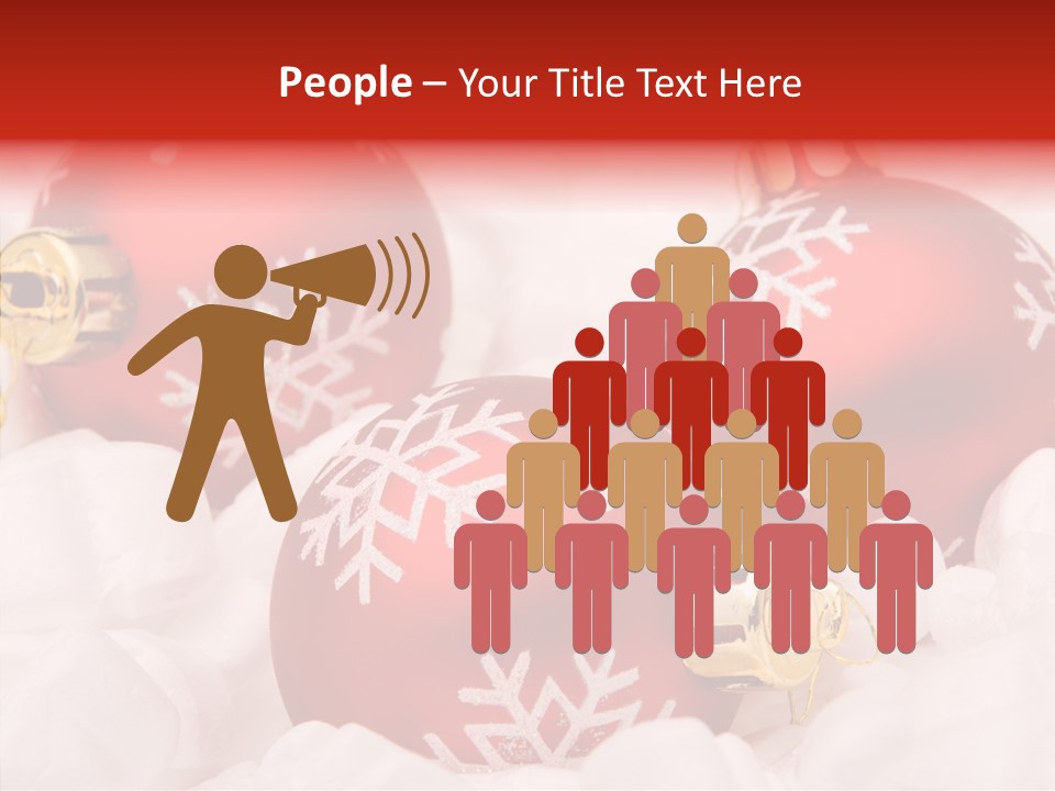X Mas Xmas Festivities PowerPoint Template
