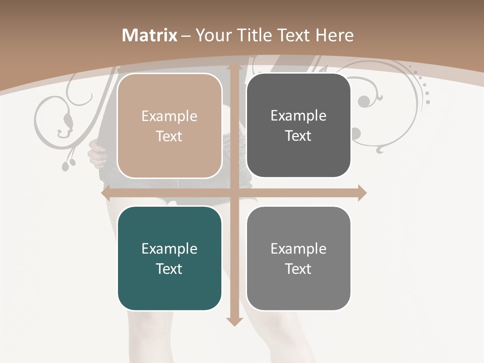 Cosmetics Red Lipstick PowerPoint Template