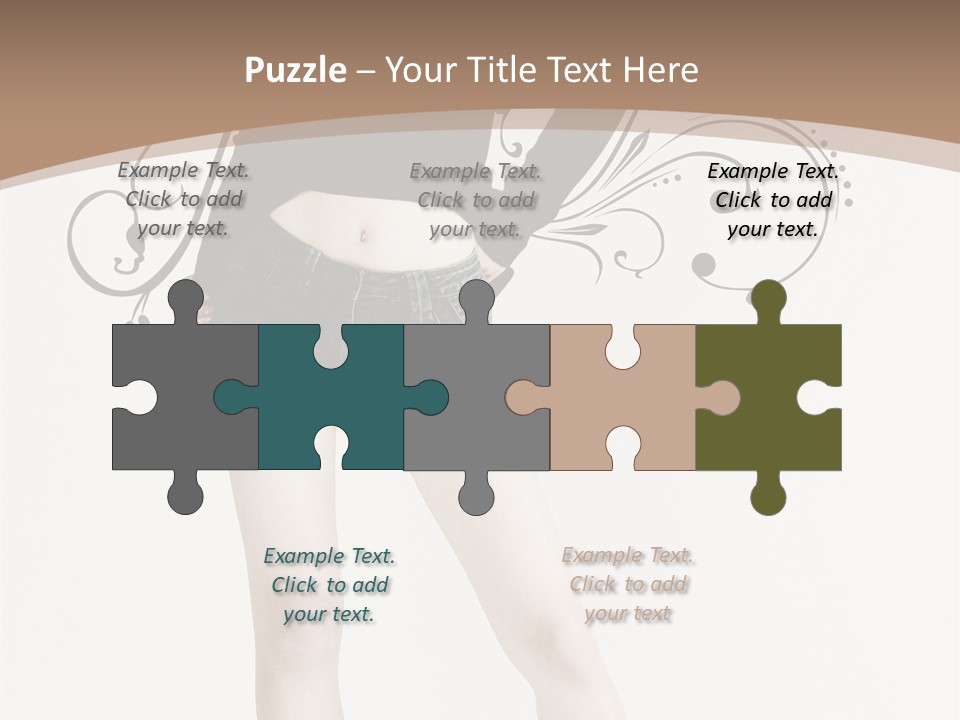 Cosmetics Red Lipstick PowerPoint Template