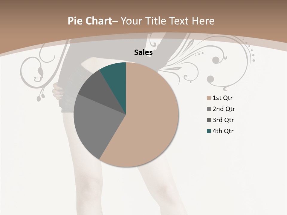 Cosmetics Red Lipstick PowerPoint Template