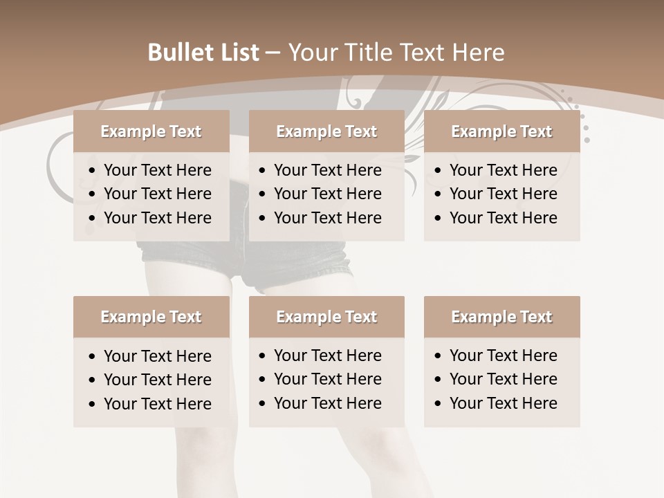 Cosmetics Red Lipstick PowerPoint Template