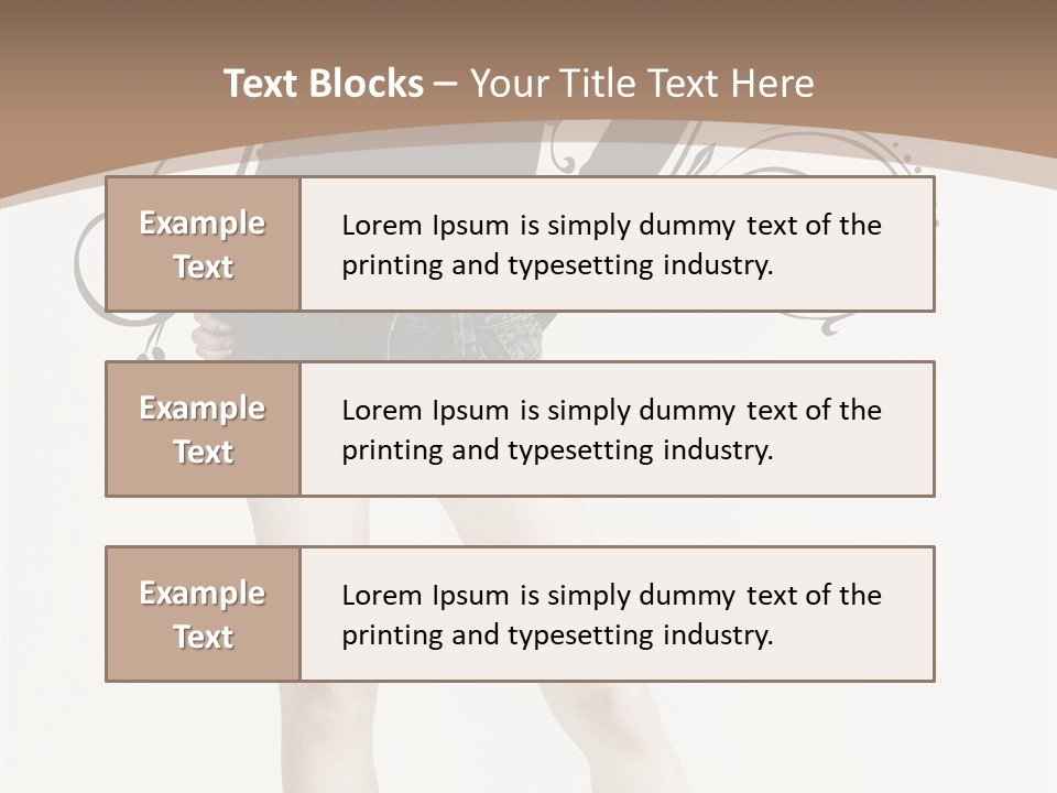 Cosmetics Red Lipstick PowerPoint Template