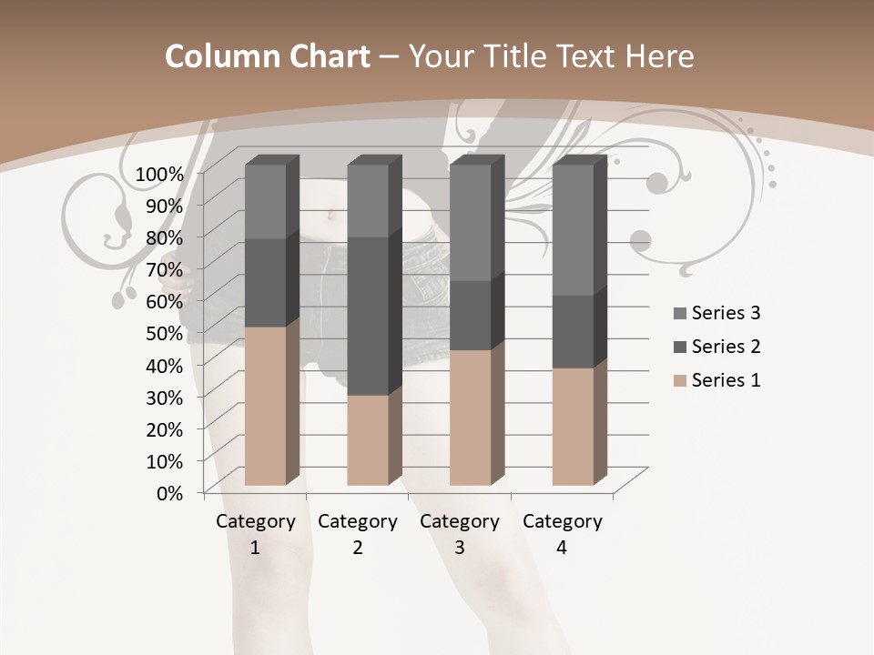 Cosmetics Red Lipstick PowerPoint Template