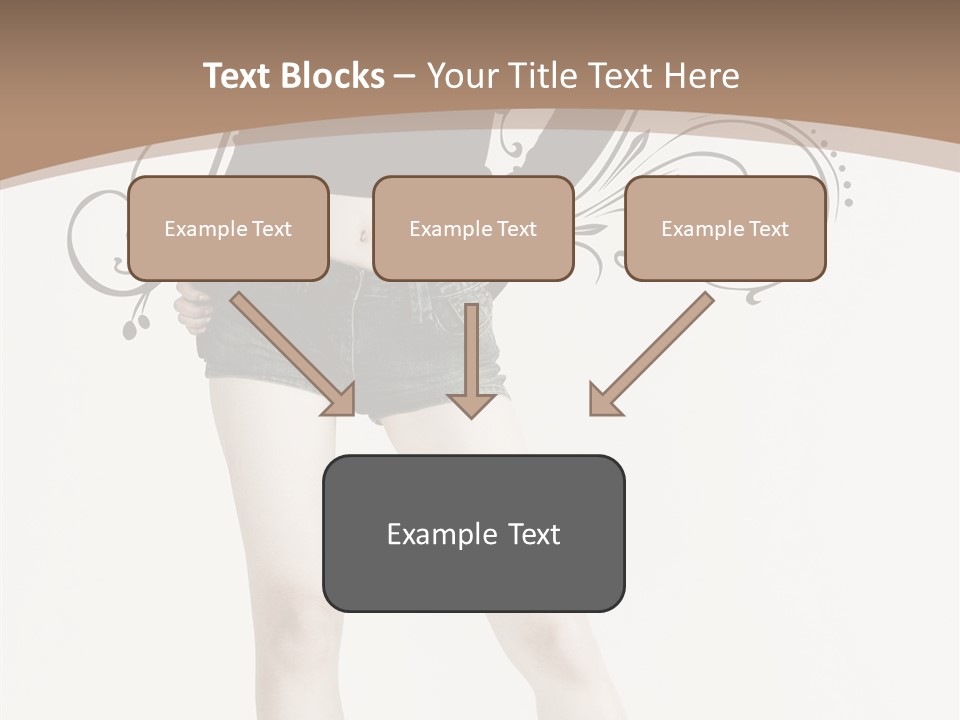 Cosmetics Red Lipstick PowerPoint Template