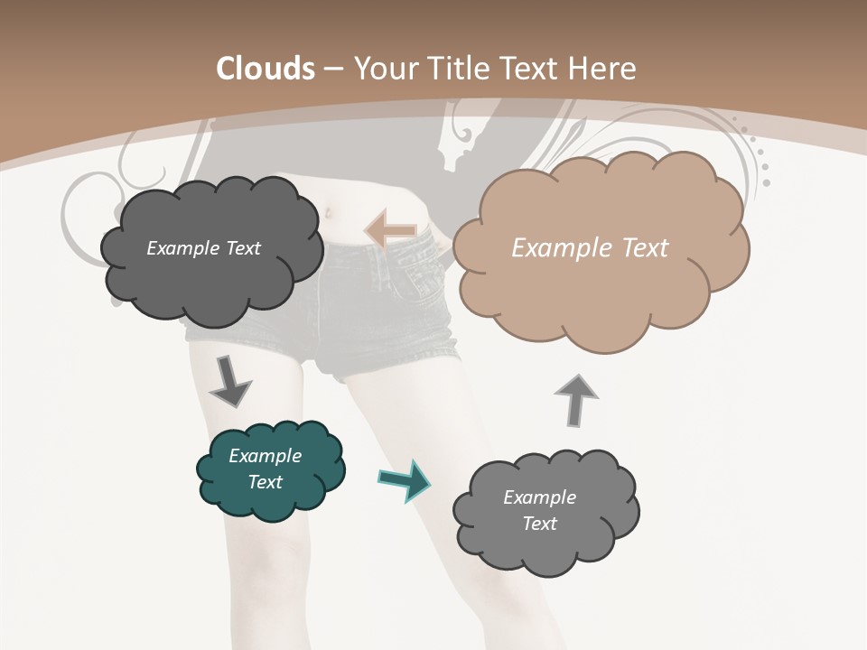 Cosmetics Red Lipstick PowerPoint Template
