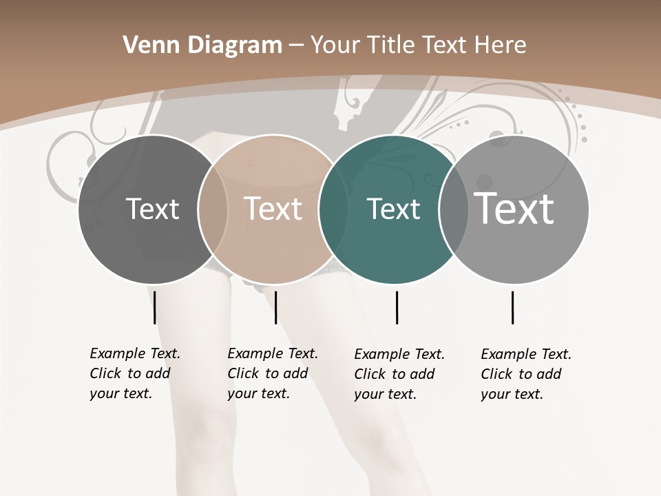 Cosmetics Red Lipstick PowerPoint Template