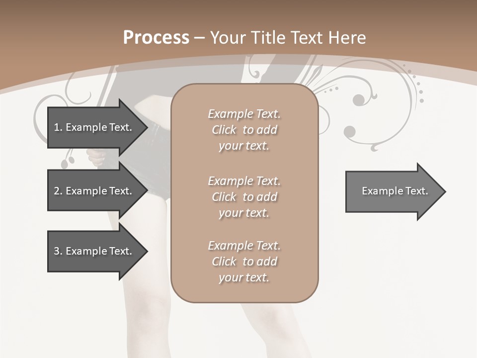 Cosmetics Red Lipstick PowerPoint Template