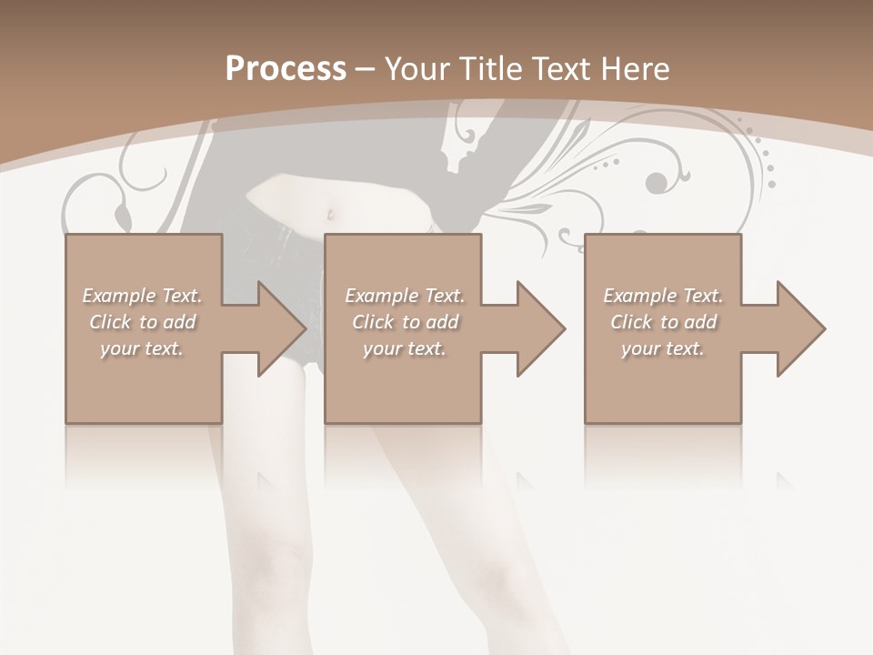 Cosmetics Red Lipstick PowerPoint Template