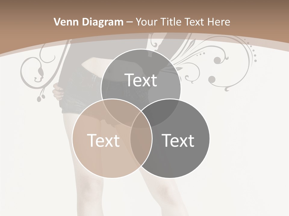 Cosmetics Red Lipstick PowerPoint Template