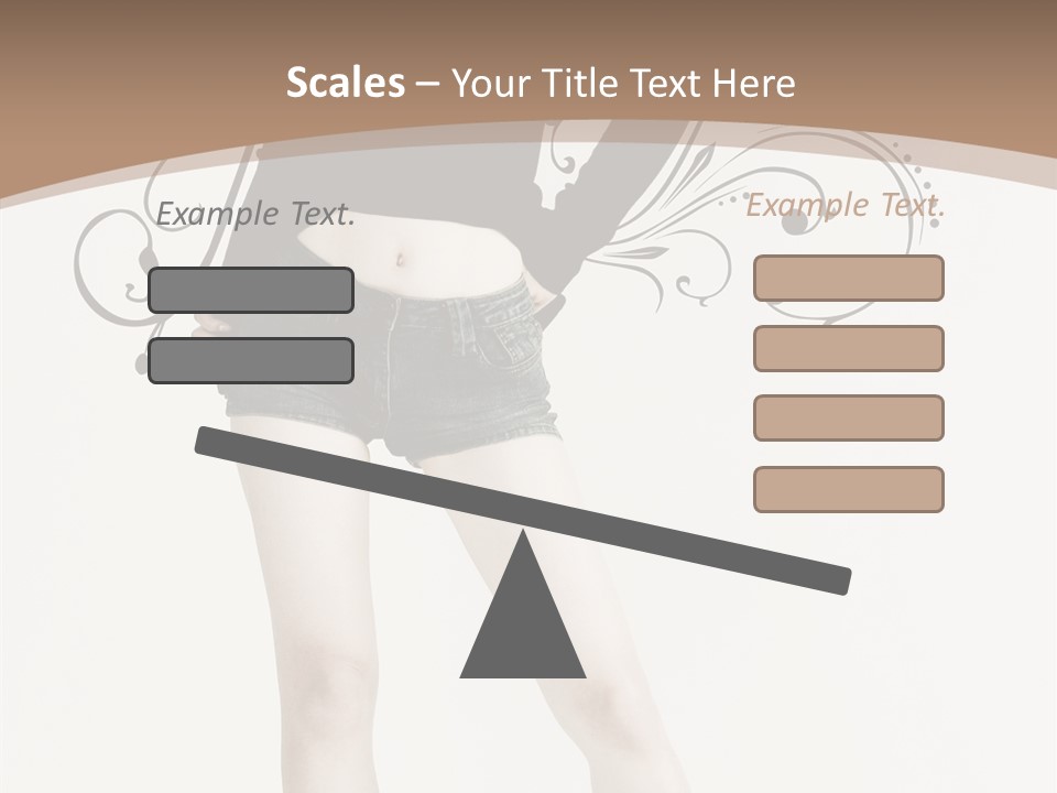 Cosmetics Red Lipstick PowerPoint Template