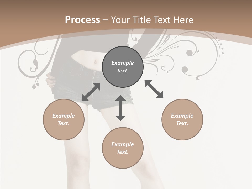 Cosmetics Red Lipstick PowerPoint Template