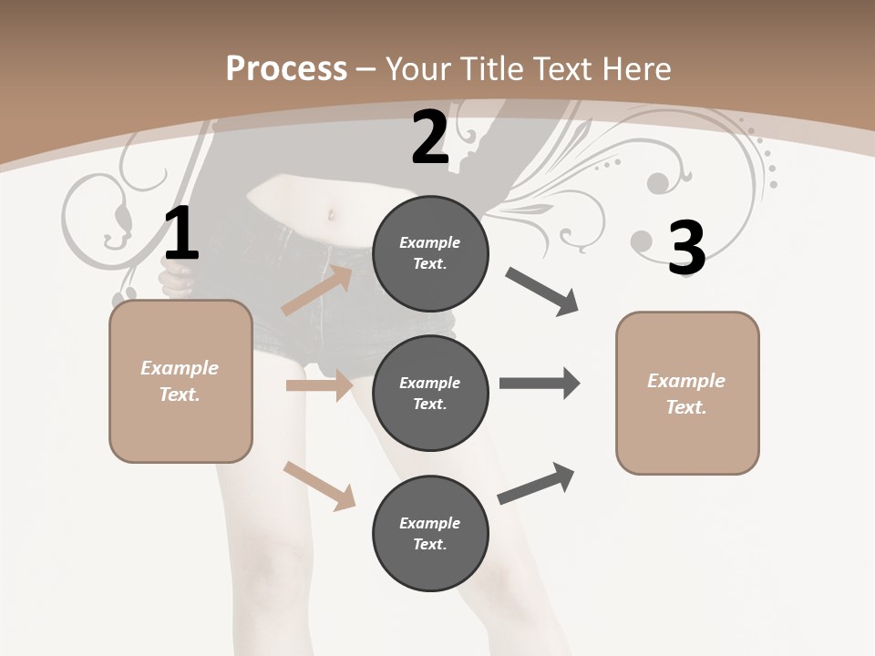 Cosmetics Red Lipstick PowerPoint Template