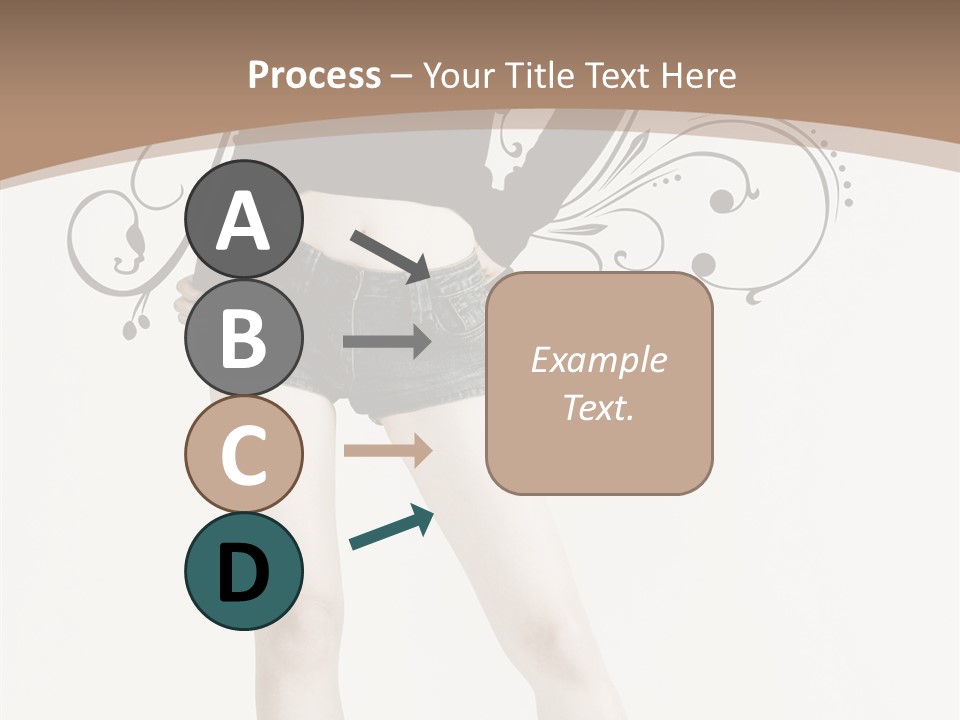 Cosmetics Red Lipstick PowerPoint Template