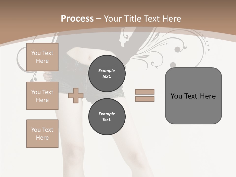 Cosmetics Red Lipstick PowerPoint Template