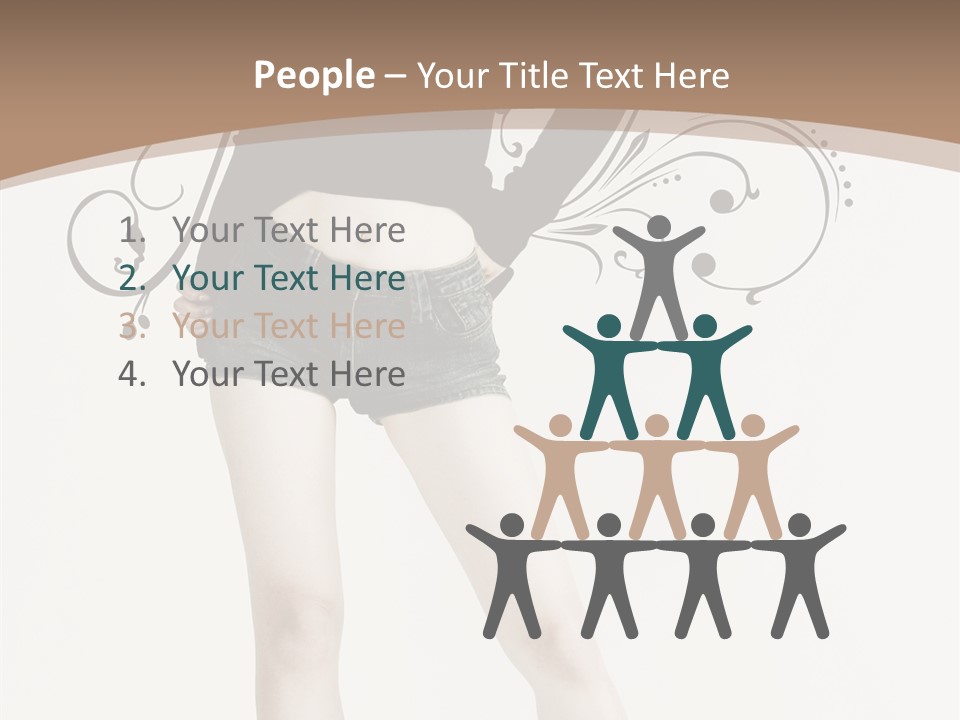 Cosmetics Red Lipstick PowerPoint Template