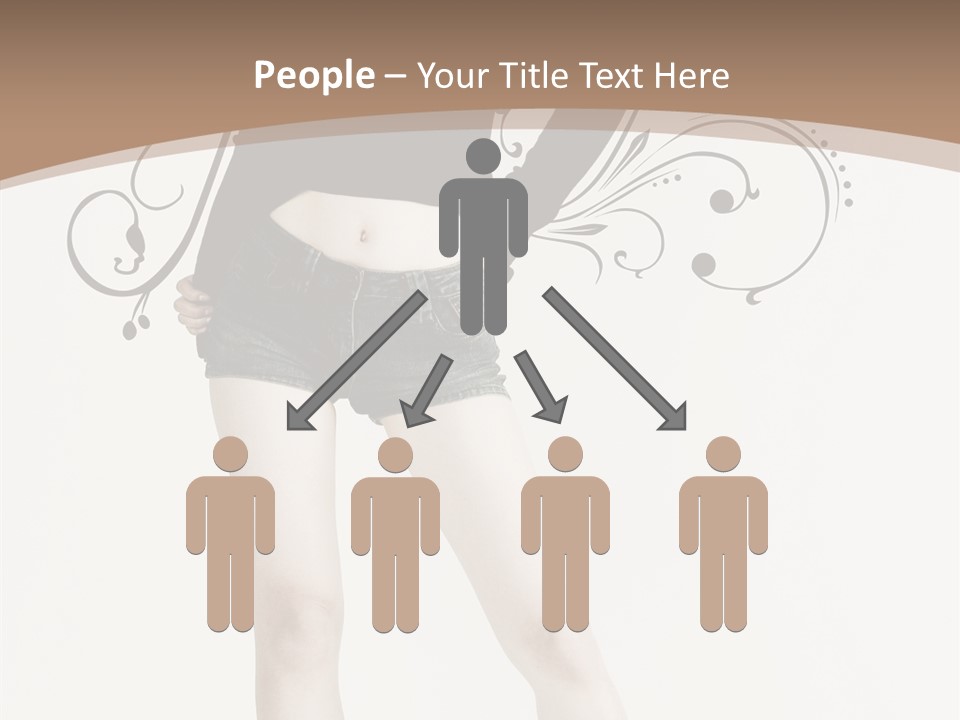 Cosmetics Red Lipstick PowerPoint Template