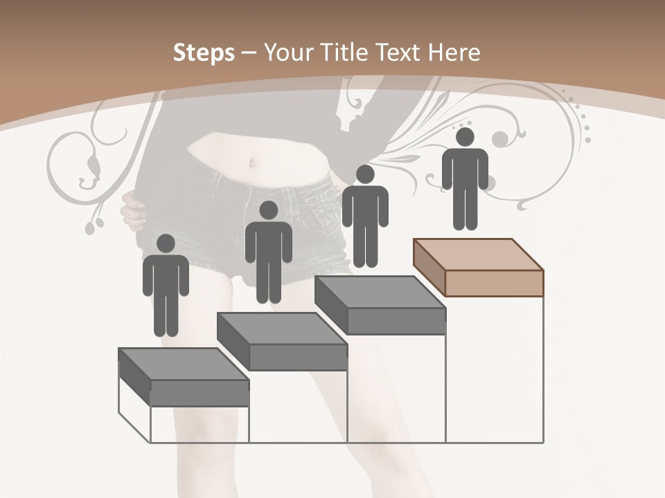 Cosmetics Red Lipstick PowerPoint Template