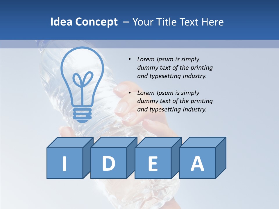 Human Summer Hot PowerPoint Template