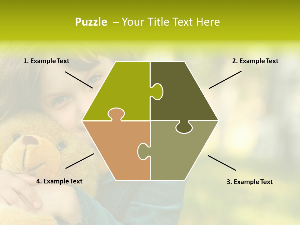 Happiness Summer Doll PowerPoint Template