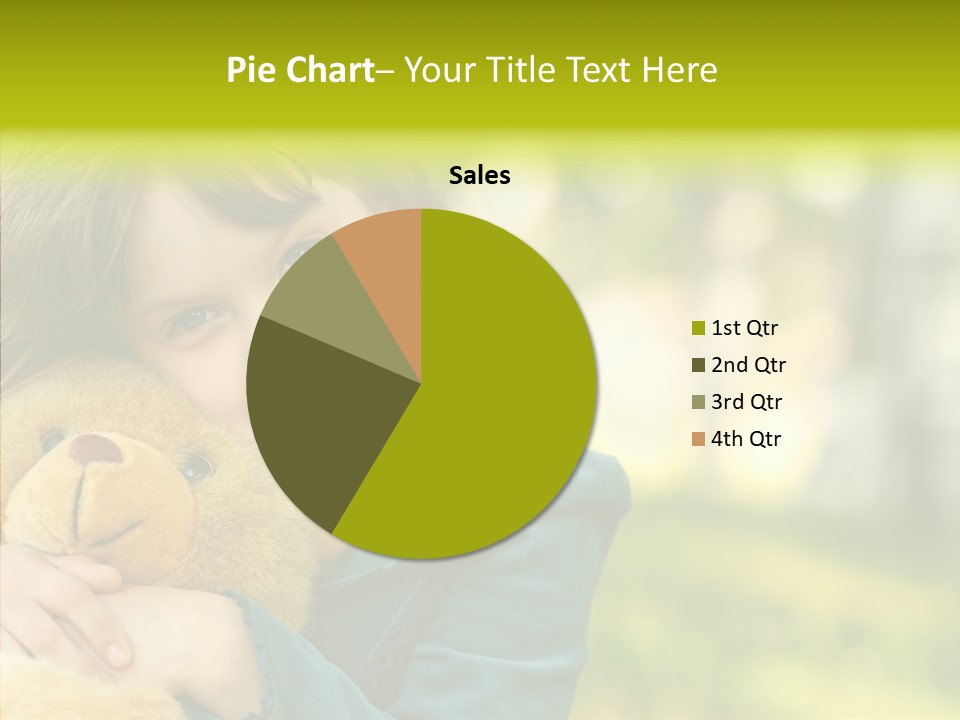 Happiness Summer Doll PowerPoint Template