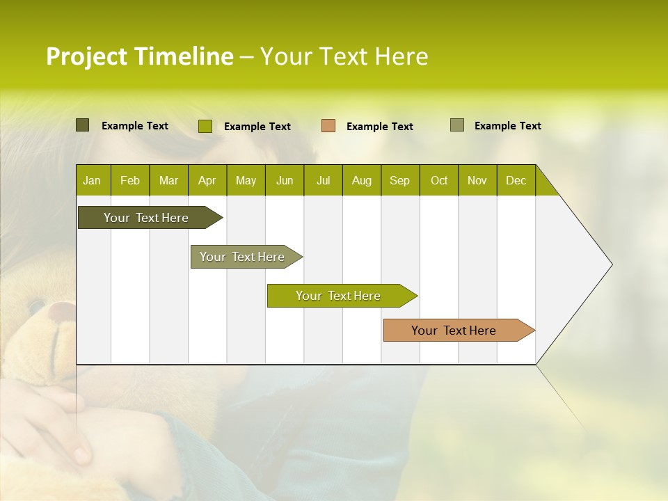 Happiness Summer Doll PowerPoint Template