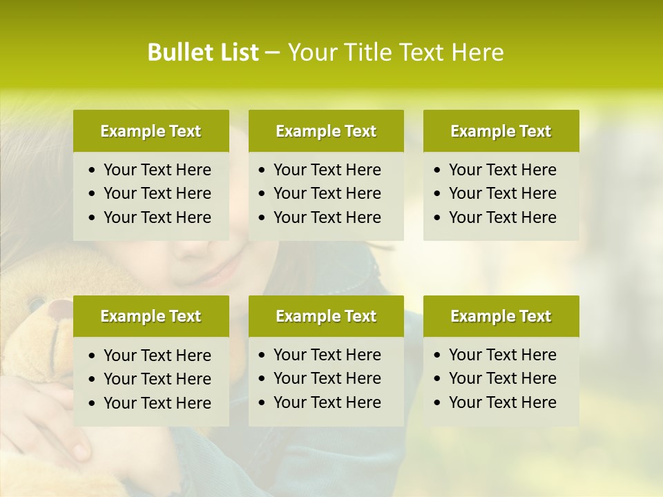 Happiness Summer Doll PowerPoint Template