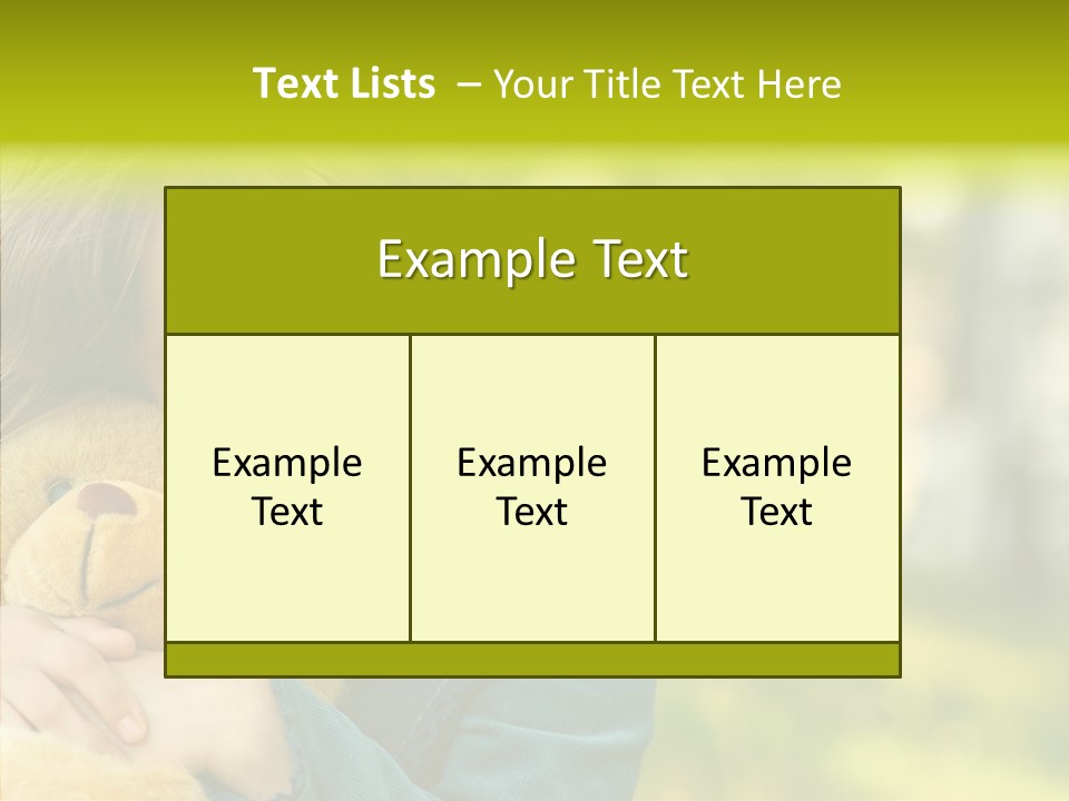 Happiness Summer Doll PowerPoint Template
