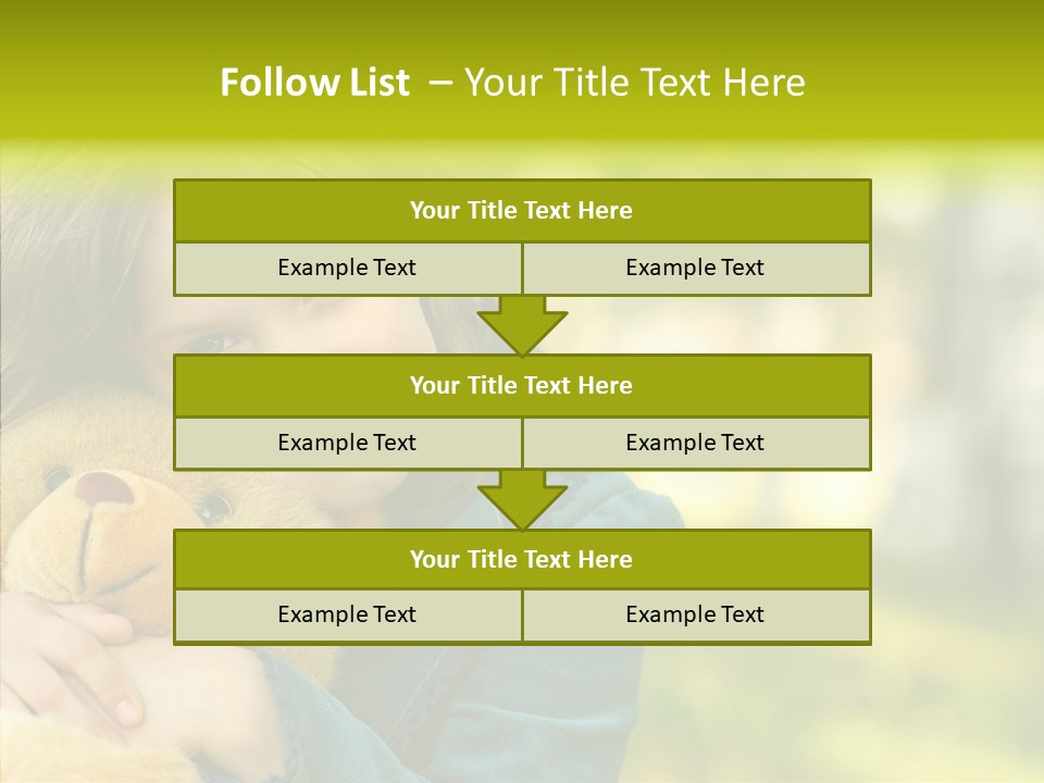 Happiness Summer Doll PowerPoint Template