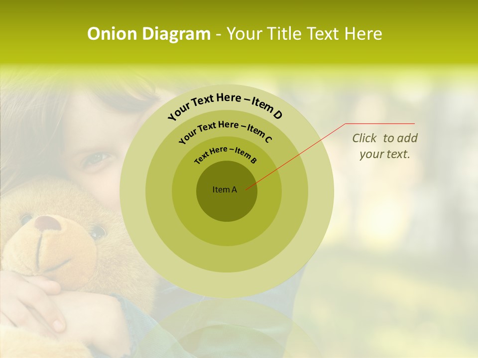 Happiness Summer Doll PowerPoint Template