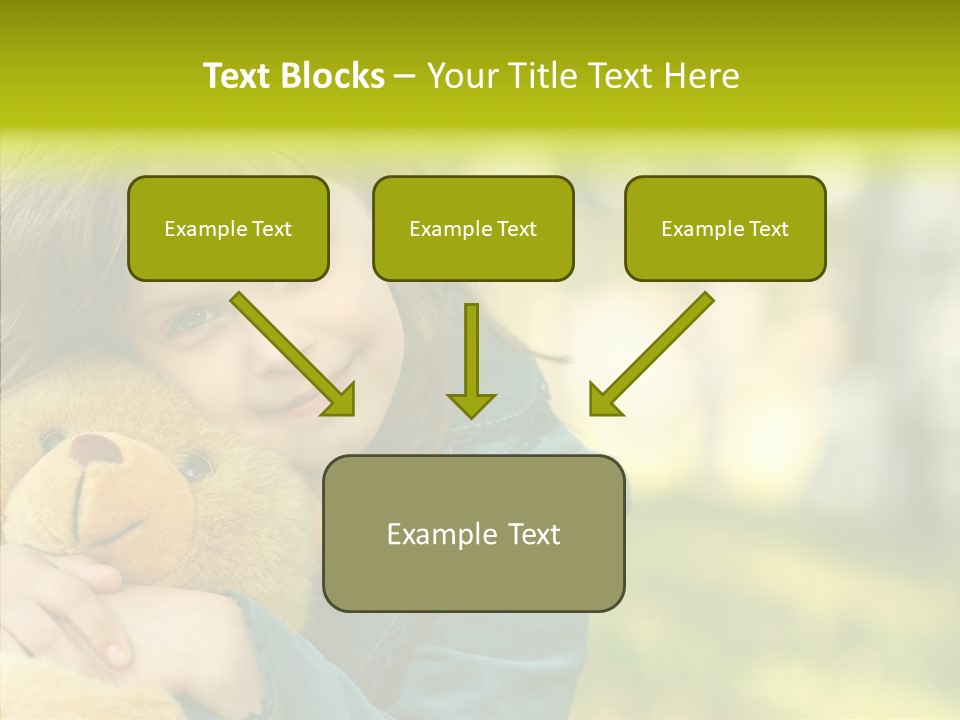 Happiness Summer Doll PowerPoint Template