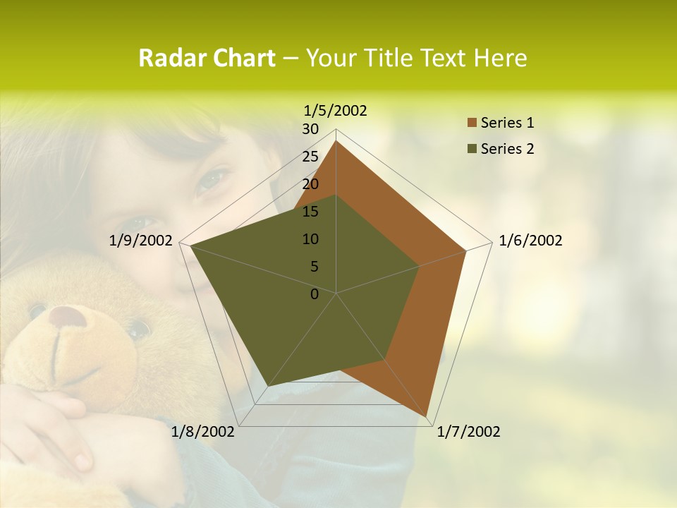 Happiness Summer Doll PowerPoint Template
