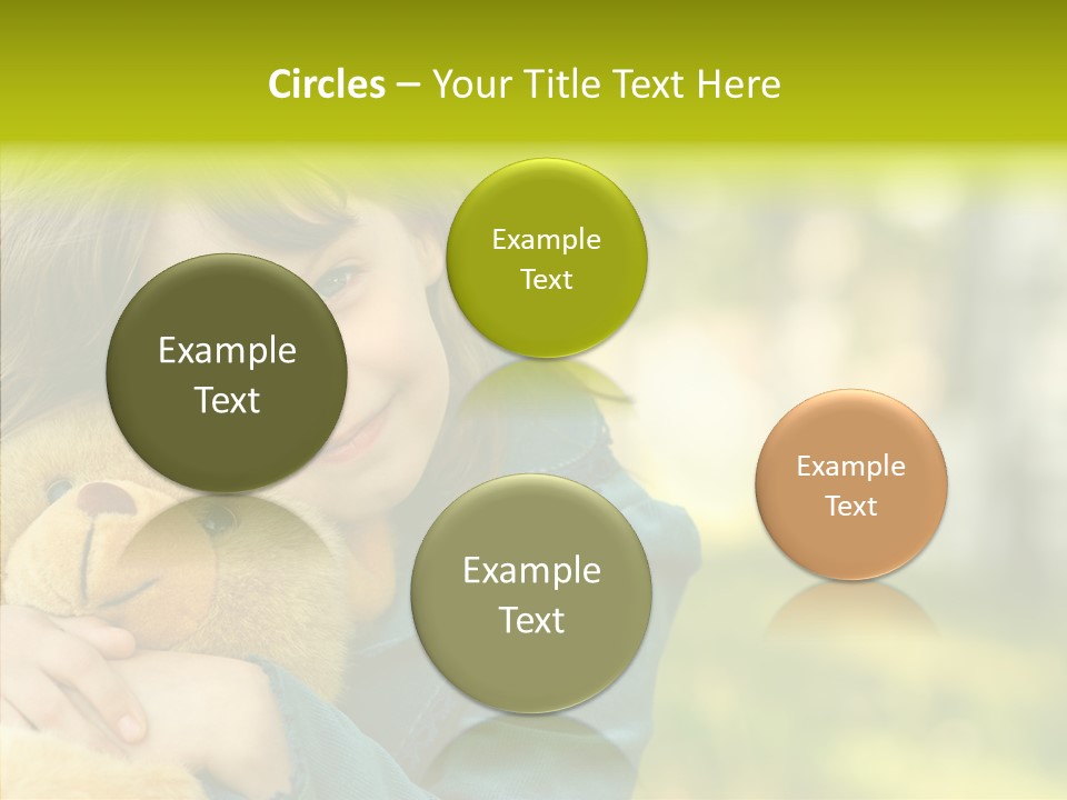 Happiness Summer Doll PowerPoint Template