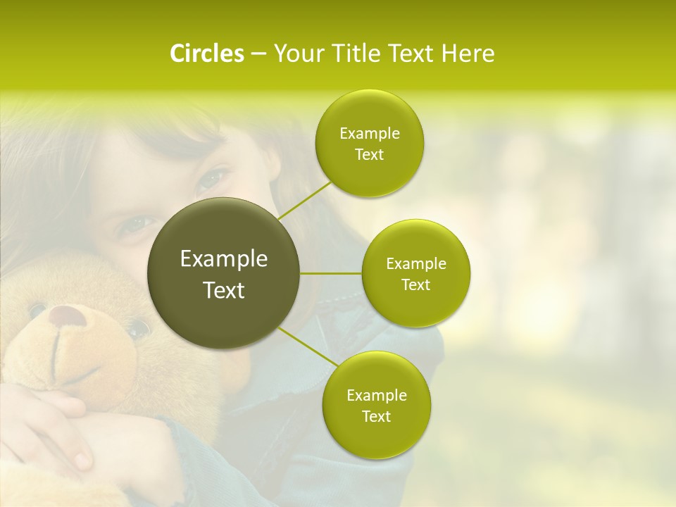 Happiness Summer Doll PowerPoint Template