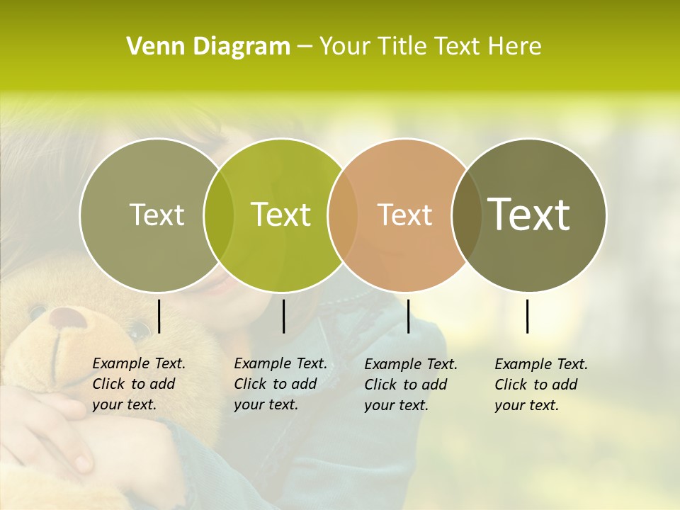 Happiness Summer Doll PowerPoint Template