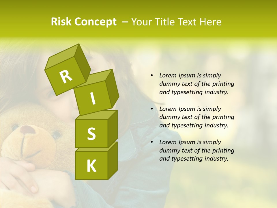 Happiness Summer Doll PowerPoint Template