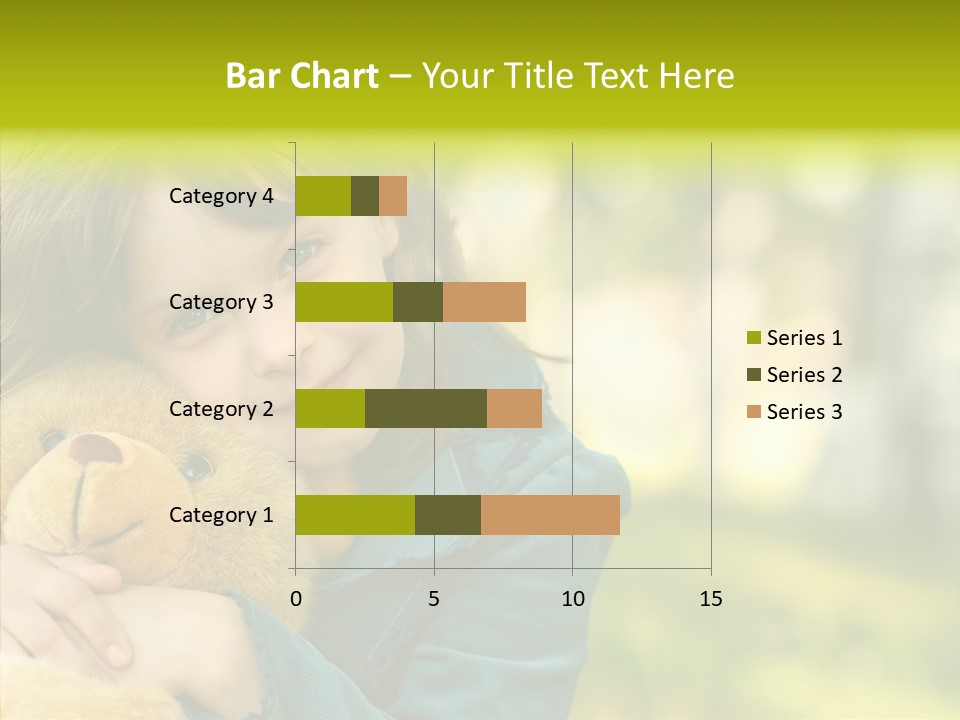 Happiness Summer Doll PowerPoint Template
