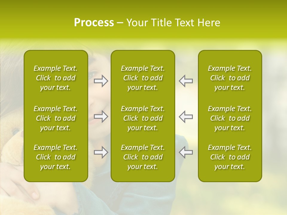 Happiness Summer Doll PowerPoint Template