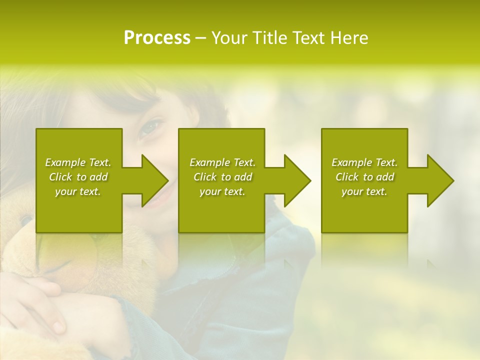 Happiness Summer Doll PowerPoint Template