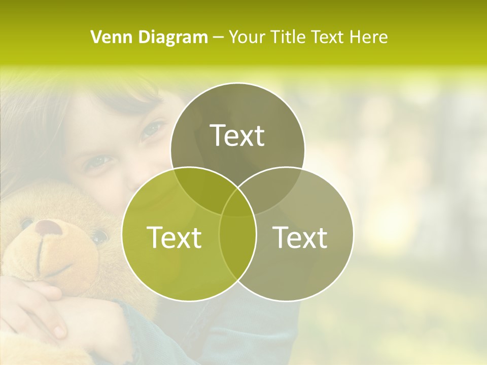 Happiness Summer Doll PowerPoint Template